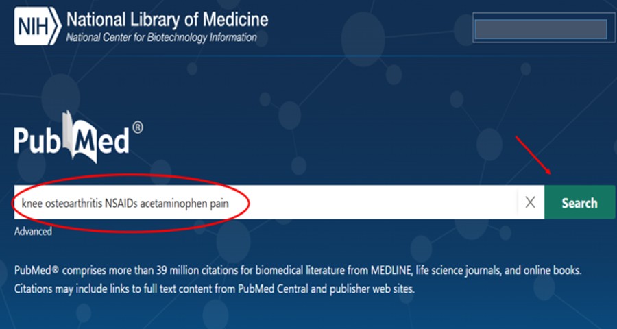 Búsqueda básica en PubMed a partir de una pregunta PICO: ejemplo práctico 2 Busqueda basica PubMed a partir de preg PICO Fig2