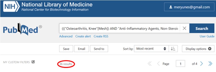 Cómo hacer una búsqueda en PubMed con términos MeSH: ejemplo práctico 5 Como hacer busqueda PubMed con MeSH Fig5