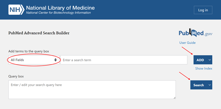 Cómo hacer una búsqueda bibliográfica en PubMed 1 Figura 1 El buscador avanzado de PubMed